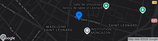 Map showing Stade Raymond-Kopa