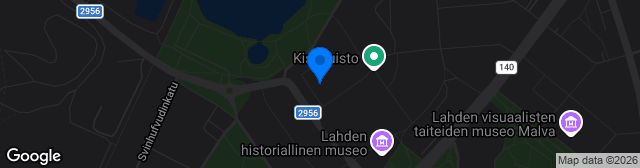 Map showing Kisapuiston tekonurmi