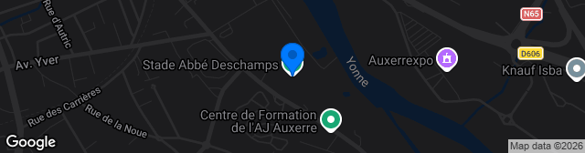 Map showing Stade de l'Abbé Deschamps