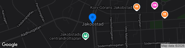 Map showing Länsikenttä tekonurmi