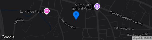 Map showing Stade René Fenouillère