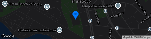 Map showing Väinämöisen kenttä