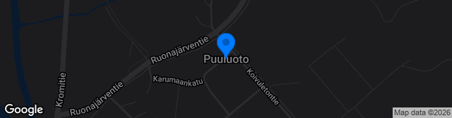 Map showing Puuluoto Tekonurmi