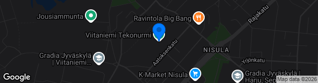 Map showing Viitaniemi tekonurmi