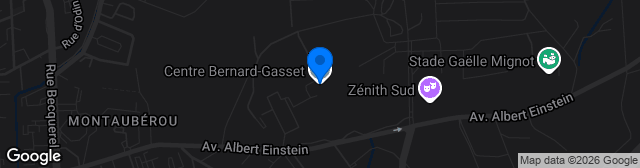 Map showing Stade Bernard Gasset Terrain n°7