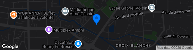Map showing Stade Marcel-Verchère