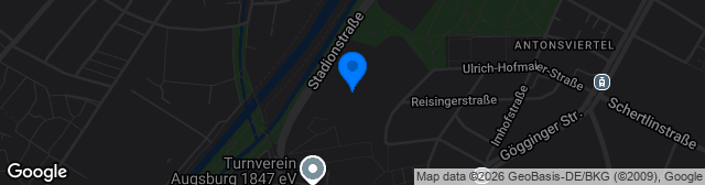Map showing Rosenaustadion