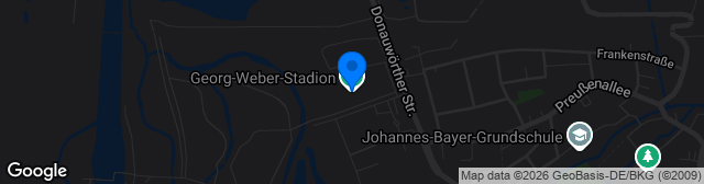 Map showing Georg-Weber-Stadion