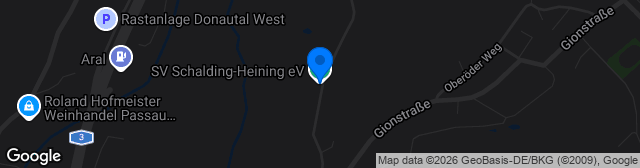 Map showing Sportanlage Reuthinger Weg