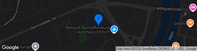 Map showing Stadion am Schönbusch