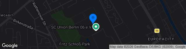 Map showing Poststadion