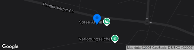 Map showing Bonava-Arena im Friesenstadion