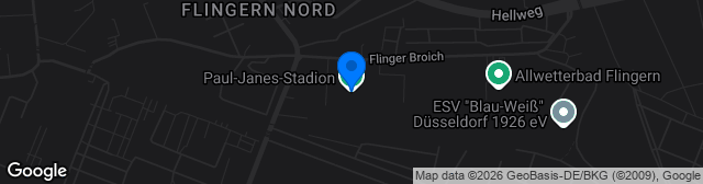 Map showing Paul-Janes-Stadion