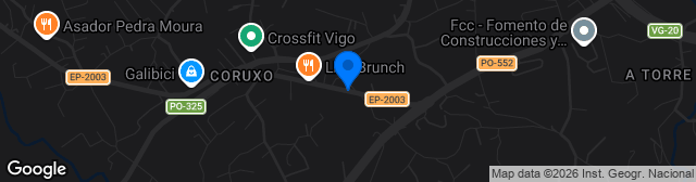Map showing Campo do Vao