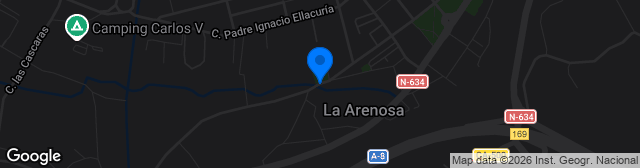 Map showing Campo San Lorenzo