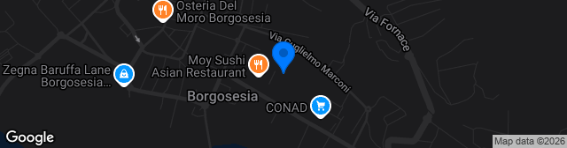 Map showing Stadio Comunale