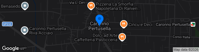 Map showing Campo Sportivo Comunale