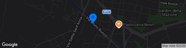 Map showing Stadio Natale Palli