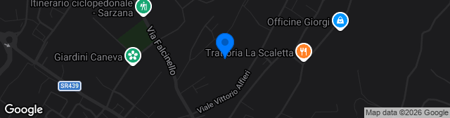 Map showing Stadio Miro Luperi