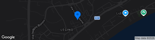 Map showing Stadio Valerio Bacigalupo