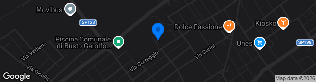 Map showing Centro Sportivo Comunale Roberto Battaglia