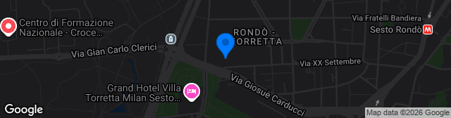 Map showing Stadio Ernesto Breda