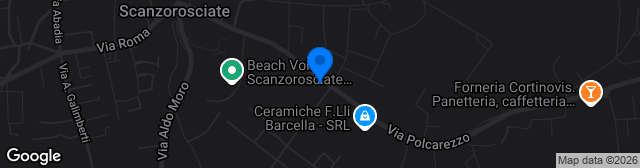 Map showing Stadio Comunale Unione Sportiva Scanzorosciate