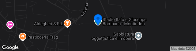 Map showing Stadio Montindon