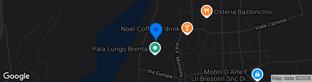 Map showing Stadio Fair Play di Cartigliano