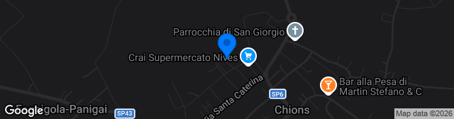 Map showing Stadio Comunale Francesco Tesolin
