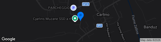 Map showing Stadio Via Rizzolo