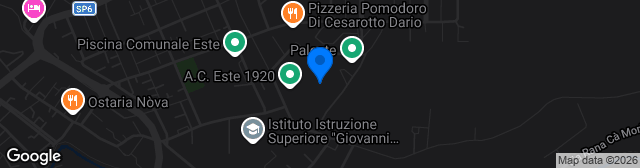 Map showing Nuovo Stadio Comunale