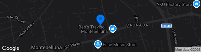 Map showing Stadio San Vigilio