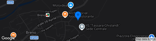 Map showing Campo Sportivo Comunale Tassara
