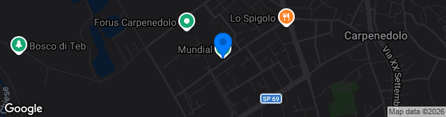 Map showing Stadio Comunal Mundial ‘82