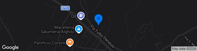 Map showing Campo Sportivo Comunale Maselli