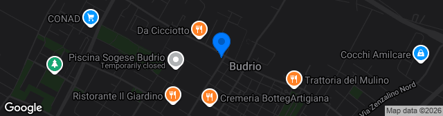 Map showing Stadio Pietro Zucchini