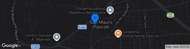 Map showing Campo Da Calcio Macrelli