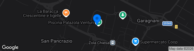 Map showing Centro Sportivo Enrico Filippetti