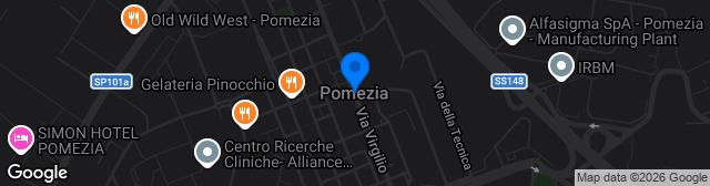 Map showing Stadio Comunale