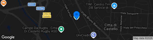 Map showing Stadio Comunale C. Bernicchi