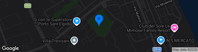 Map showing Stadio Ferranti