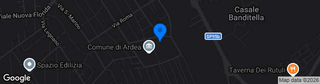Map showing Stadio Marco Mazzucchi
