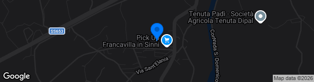 Map showing Stadio Nunzio Fittipaldi