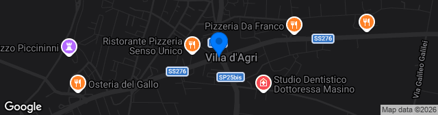 Map showing Stadio Comunale Villa D'Agri C11