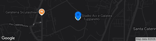 Map showing Stadio Tupparello