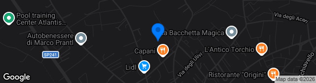 Map showing Stadio Comunale Castrovillari Mimmo Rende