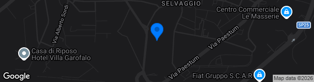 Map showing Stadio Aldo Campo