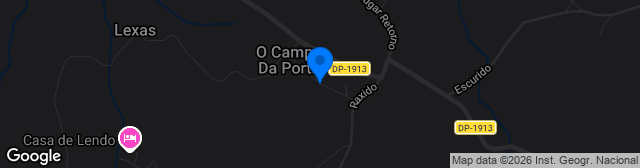 Map showing Campo Porta Santa