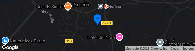 Map showing Estadio Alejandro Ortea
